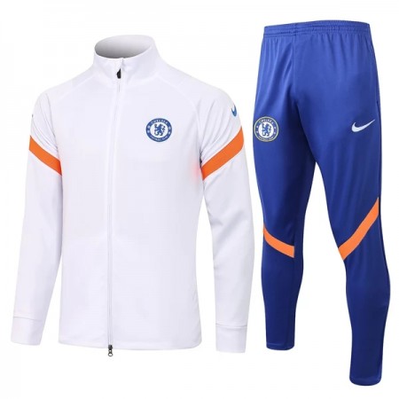 Chelsea Teplákové Soupravy 2021-22 Bílá